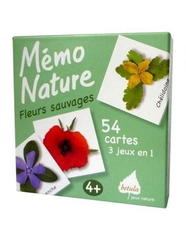 Memo Nature Fleurs Sauvages