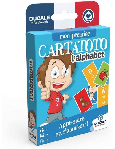 Mon premier cartatoto - L'alphabet - Ducale - Jeu éducatif