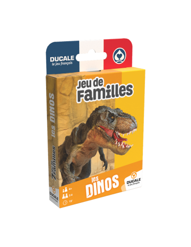 Jeu de 7 familles - Dinosaures