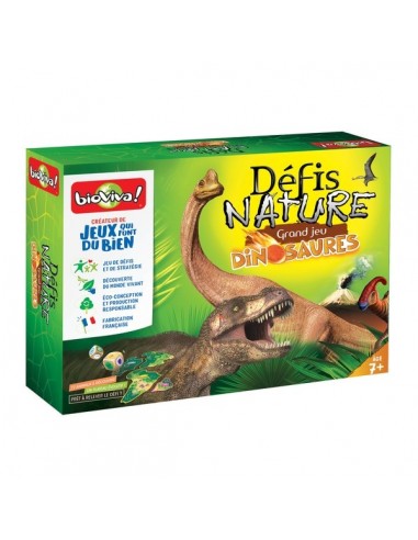 Défis nature : Grand jeu Dinosaures (Boîte décolorée)