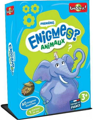 Mes premières énigmes : Animaux (Boîte abîmée)