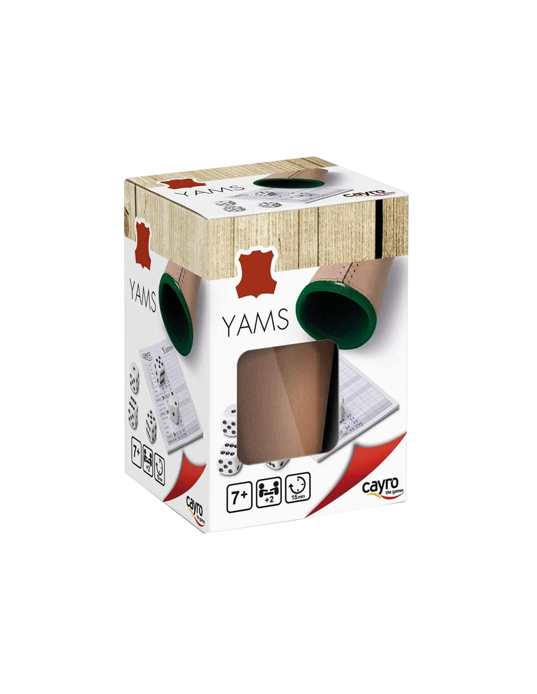 5 dés jeux pour yams colorés achat en ligne 18 mm