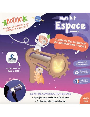 Kit espace - Crée ton projecteur de constellations (Boîte abîmée)