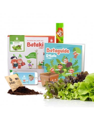 Kit semis salade - Crée ton potager maison (Boîte abîmée)