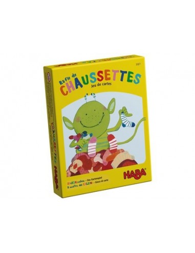 Rafle de chaussettes jeu de cartes